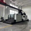 海天2516龍門加工中心，BT50齒輪頭，全自動銑頭，24把.
